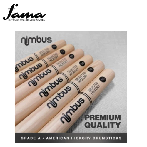 nimbus drumsticks premium american hickory drum stick 7a 5a 5b drum stick grade a high quality