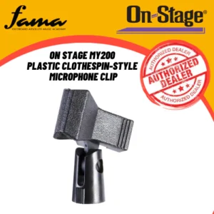 on stage my200 plastic clothespin style microphone clip