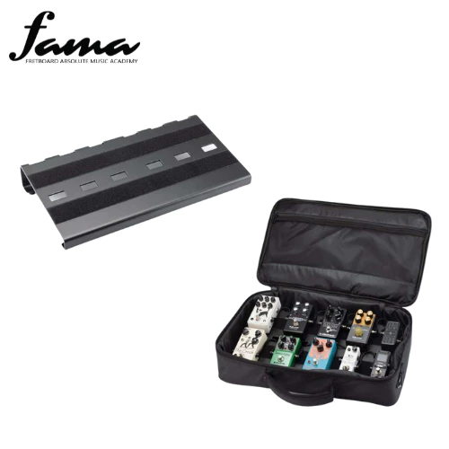 on stage gpb3000 pedalboard (18.7″ x 9″) | comes with bag & velcro (for 10 pedals)