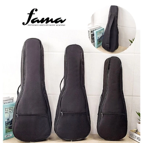 ready stock 21/23/26 inch ukulele case cotton padded carrying bag