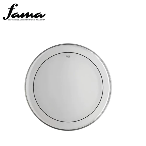 remo en 1322 ps pinstripe bass drum head, 22 inch diameter drum skin kulit drum