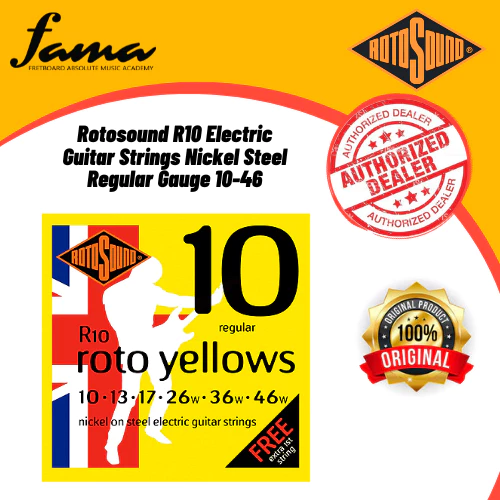 rotosound electric guitar strings nickel steel r10 rotosound electric guitar strings nickel steel r10