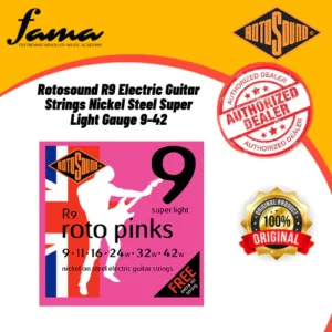 rotosound electric guitar strings nickel steel r9