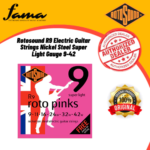 rotosound electric guitar strings nickel steel r9 rotosound electric guitar strings nickel steel r9