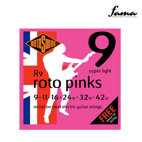 rotosound electric guitar strings nickel steel r9 2 rotosound electric guitar strings nickel steel r9 2
