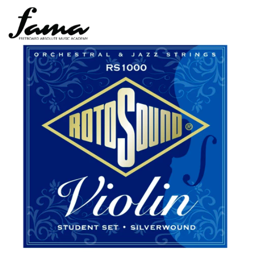 rotosound rs1000 student violin set silver wound violin economy strings (rs 1000) 2