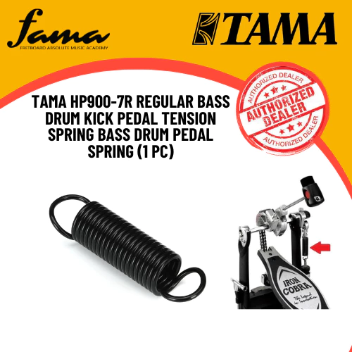 tama hp900 7r regular bass drum pedals tension spring, 1 pc