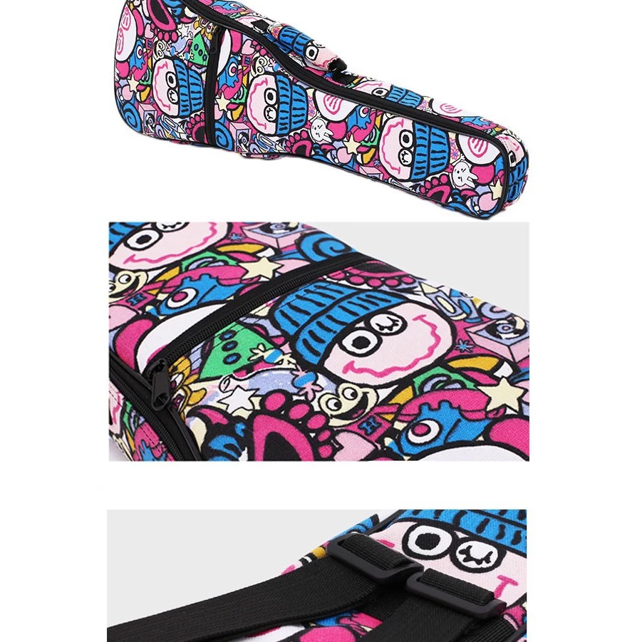 ukulele cartoon special bag 23 24 inch backpack handle concert soprano 卡通可爱尤克里里琴包