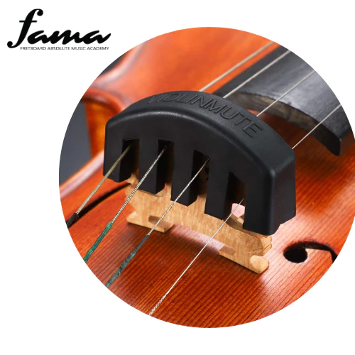 violin mute silencer for silent practice rubber mute