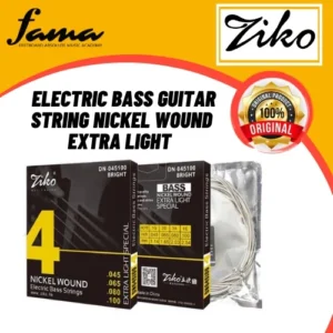 ziko dn 045 string electric bass guitar string nickel wound extra light dn 045100 (45 100)