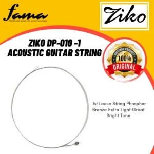 ziko dp 011 acoustic guita 1st loose string phosphor bronze extra light great bright tone