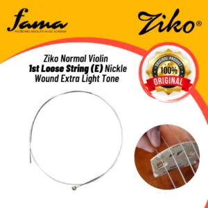 ziko normal violin string 1st loose string (e) nickle wound extra light tone