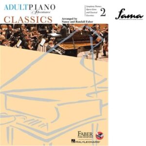 adult piano adventures classics book 2 arrange by nancy and randall faber