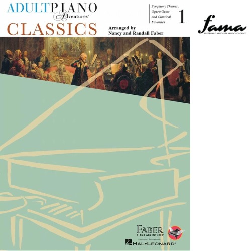 adult piano adventures classics book 1 arrange by nancy and randall faber