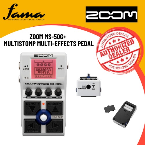 zoom ms 50g+ multistomp multi effects pedal zoom ms 50g+ multistomp multi effects pedal