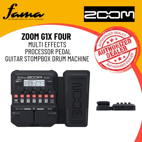 zoom g1x four multi effects processor pedal guitar stompbox drum machine (g1xfour g1x4) zoom g1x four multi effects processor pedal guitar stompbox drum machine (g1xfour g1x4)