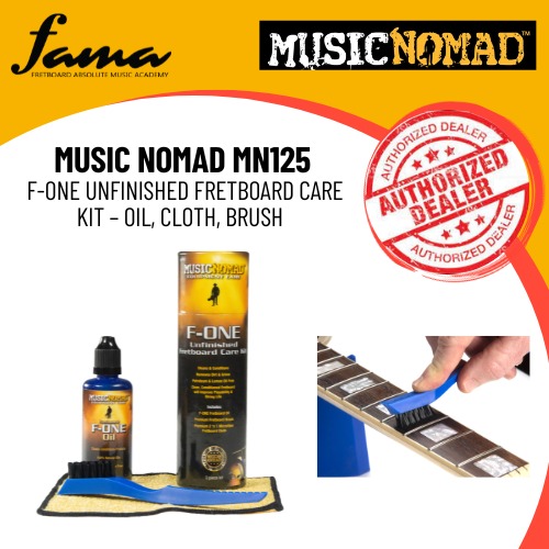 music nomad mn125 f one unfinished fretboard care kit – oil, cloth, brush music nomad mn125 f one unfinished fretboard care kit – oil, cloth, brush
