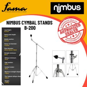 nimbus cymbal stands b 200 for drum