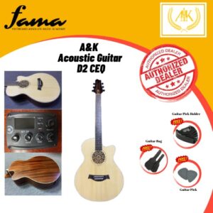 a&k d2 ceq 41" acoustic guitar with eq