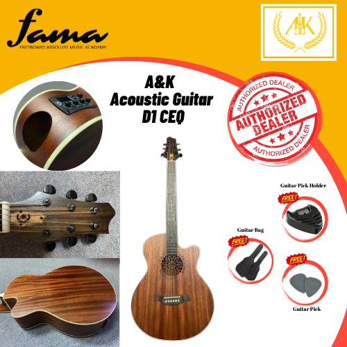 a&k d1 ceq 41" acoustic guitar with eq a&k d1 ceq 41" acoustic guitar with eq