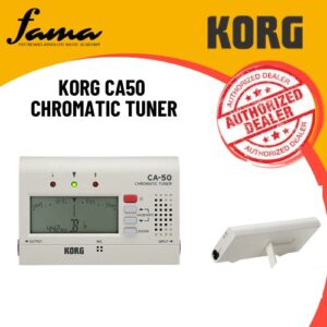 korg ca 50 tuner chromatic tuner with large lcd screen, adjustable calibration range, reference tone