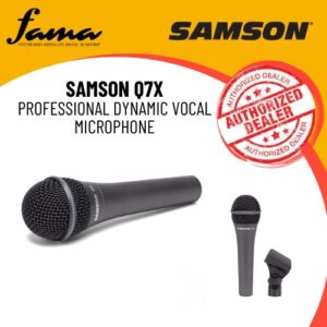 samson q7x professional dynamic vocal microphone