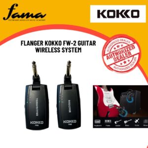 flanger kokko fw 2 guitar wireless system battery life: up to 7 hours of playtime