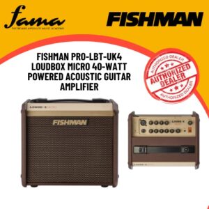 fishman pro lbt uk4 loudbox micro 40 watt powered acoustic guitar amplifier
