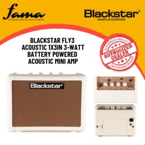blackstar fly3 acoustic 1x3in 3 watt battery powered acoustic mini amp guitar