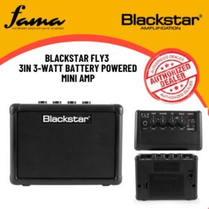 blackstar fly3 3in 3 watt battery powered mini amp guitar