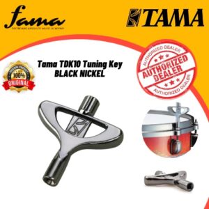 tama tdk10bn black nickel standard drum key