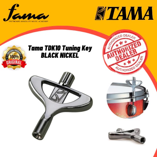tama tdk10bn black nickel standard drum key tama tdk10bn black nickel standard drum key
