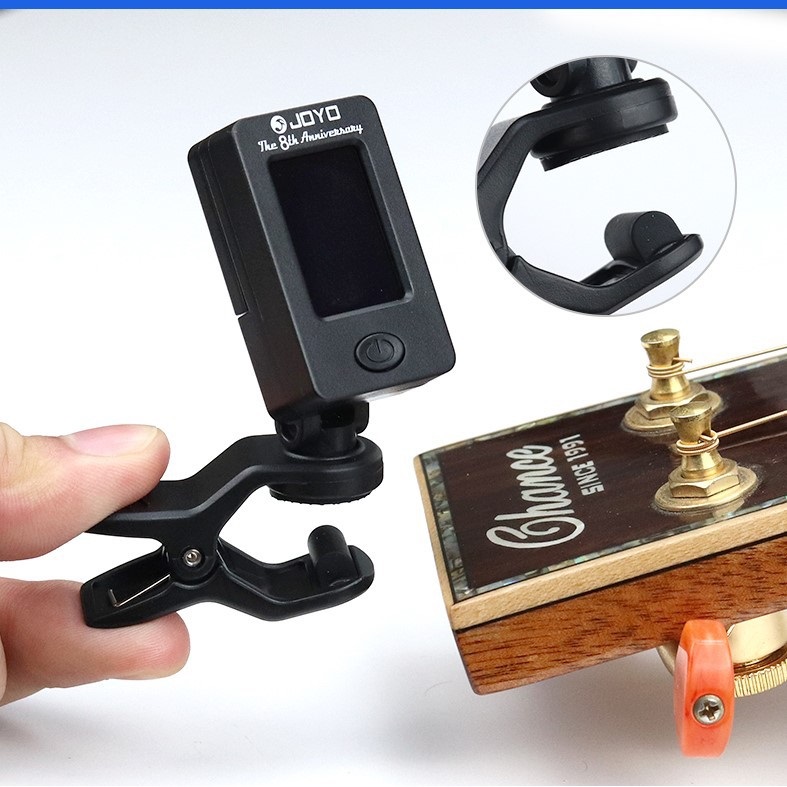 JOYO JT-01 Tuner for Ukulele Acoustic Guitar Bass Violin - Image 4
