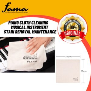 [fama]piano cloth cleaning musical instrument stain removal maintenance