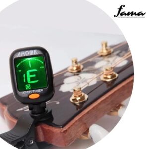 aroma at 101 clip on tuner for guitar bass ukulele electronic tuning