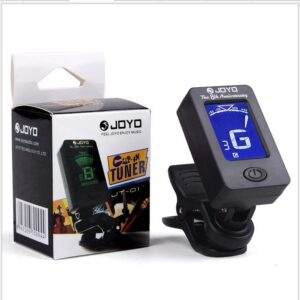 [ready stock] joyo jt 01 tuner for ukulele acoustic guitar bass violin