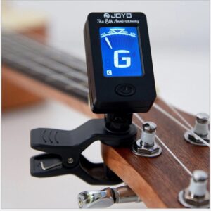 [ready stock] joyo jt 01 tuner for ukulele acoustic guitar bass violin