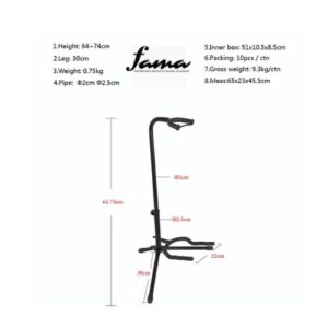 adjustable guitar stand holder for acoustic electric classical bass folk and ukulele