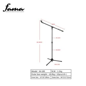 Adjustable Microphone Tripod Stand With Mic Holder Floor Standing And PVB Shield adjustable microphone tripod stand with mic holder floor standing and pvb shield