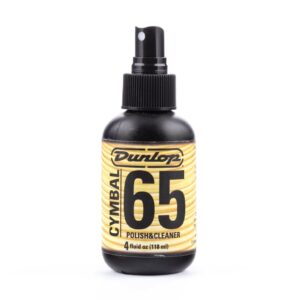 jim dunlop 6434 formula 65 cymbal polish & cleaner 4oz