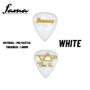 Ibanez Steve Vai Signature Guitar Picks (1pcs) (Brown / White) 【Made in Japan】 auto draft