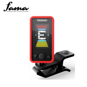 D’Addario PW-CT-17RD Eclipse Chromatic Headstock Tuner, Red auto draft