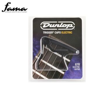 Dunlop 87B Electric GUITAR Trigger Capo BlacK auto draft