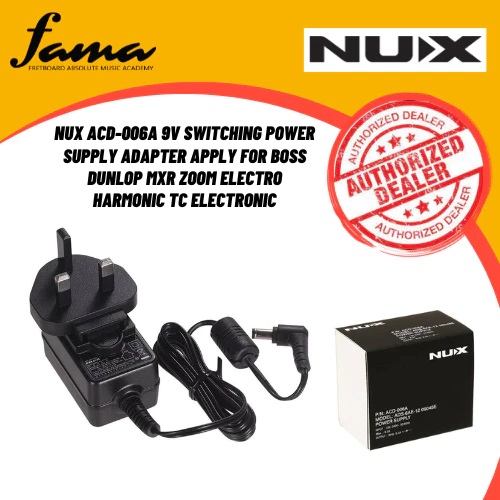 nux acd 006a 9v switching power supply adapter apply for boss dunlop mxr zoom electro harmonic tc electronic nux acd 006a 9v switching power supply adapter apply for boss dunlop mxr zoom electro harmonic tc electronic