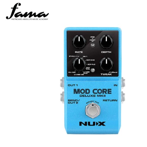 nux mod core deluxe mkii 8 modulations guitar effects pedal with stereo connection nux mod core deluxe mkii 8 modulations guitar effects pedal with stereo connection