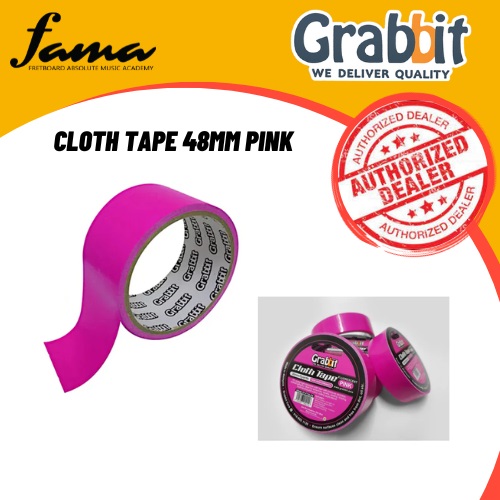 rabbit cloth tape 48mm pink rabbit cloth tape 48mm pink