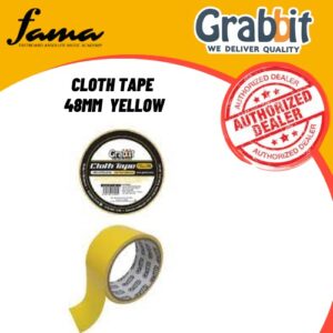 grabbit cloth tape 48mm yellow
