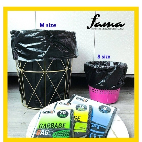 grabbit disposable household garbage bag size s / m grabbit disposable household garbage bag size s / m
