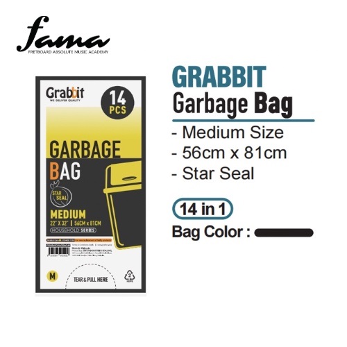 grabbit disposable household garbage bag size s / m grabbit disposable household garbage bag size s / m