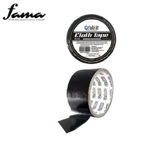 GRABBIT Cloth Tape 48mm BLACK auto draft